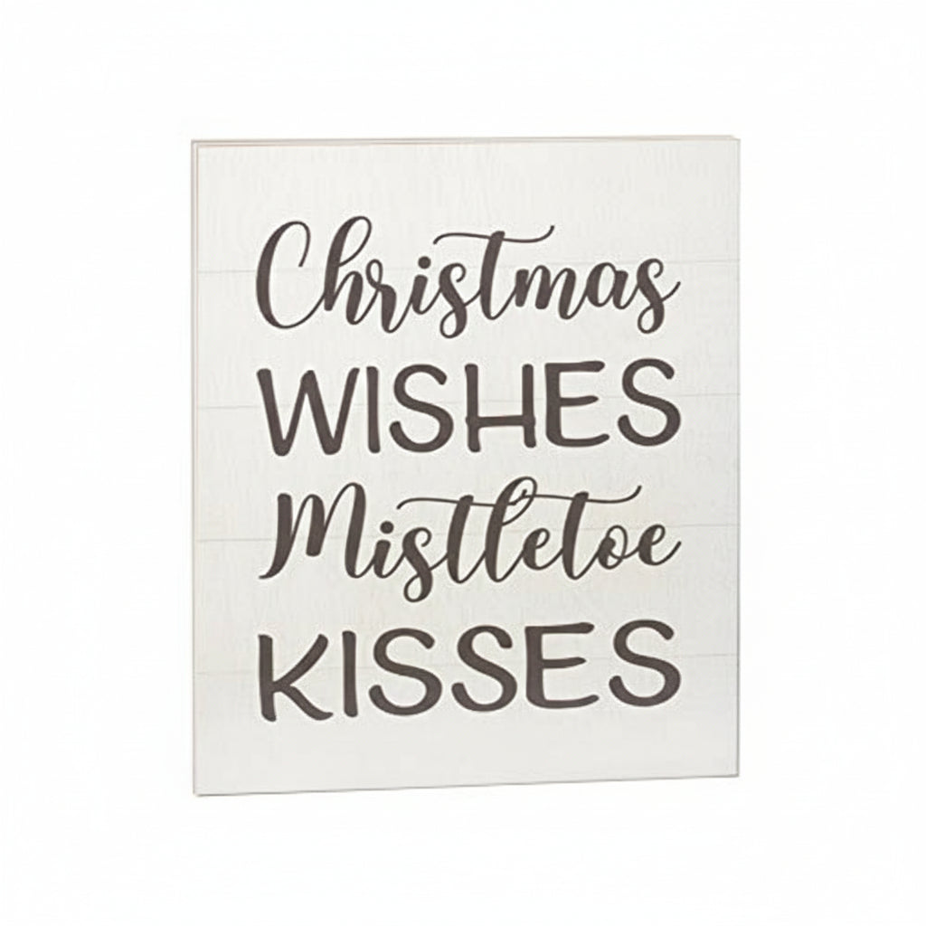 Decorative Christmas Sayings Holiday Farmhouse (Christmas Wishes)