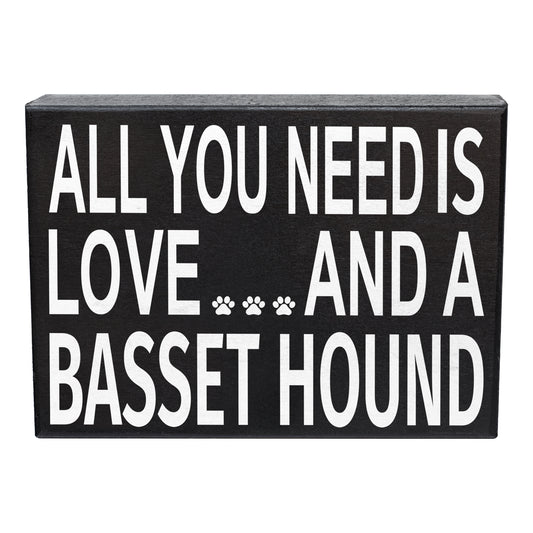 All You Need Is Love And A Basset Hound Sign