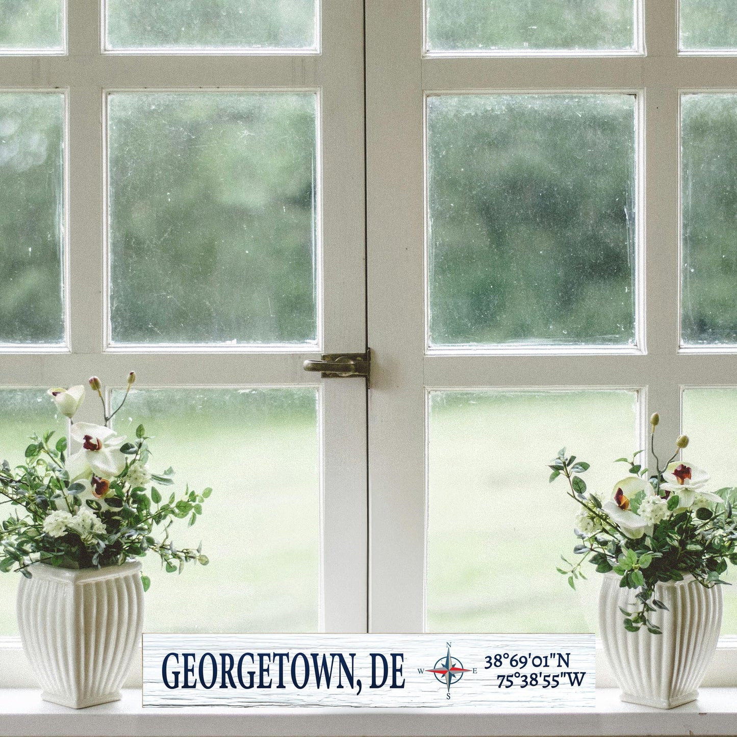 JennyGems Georgetown Delaware Gifts, Delaware Souvenirs, Tabletop and Wall Decor, Made in USA