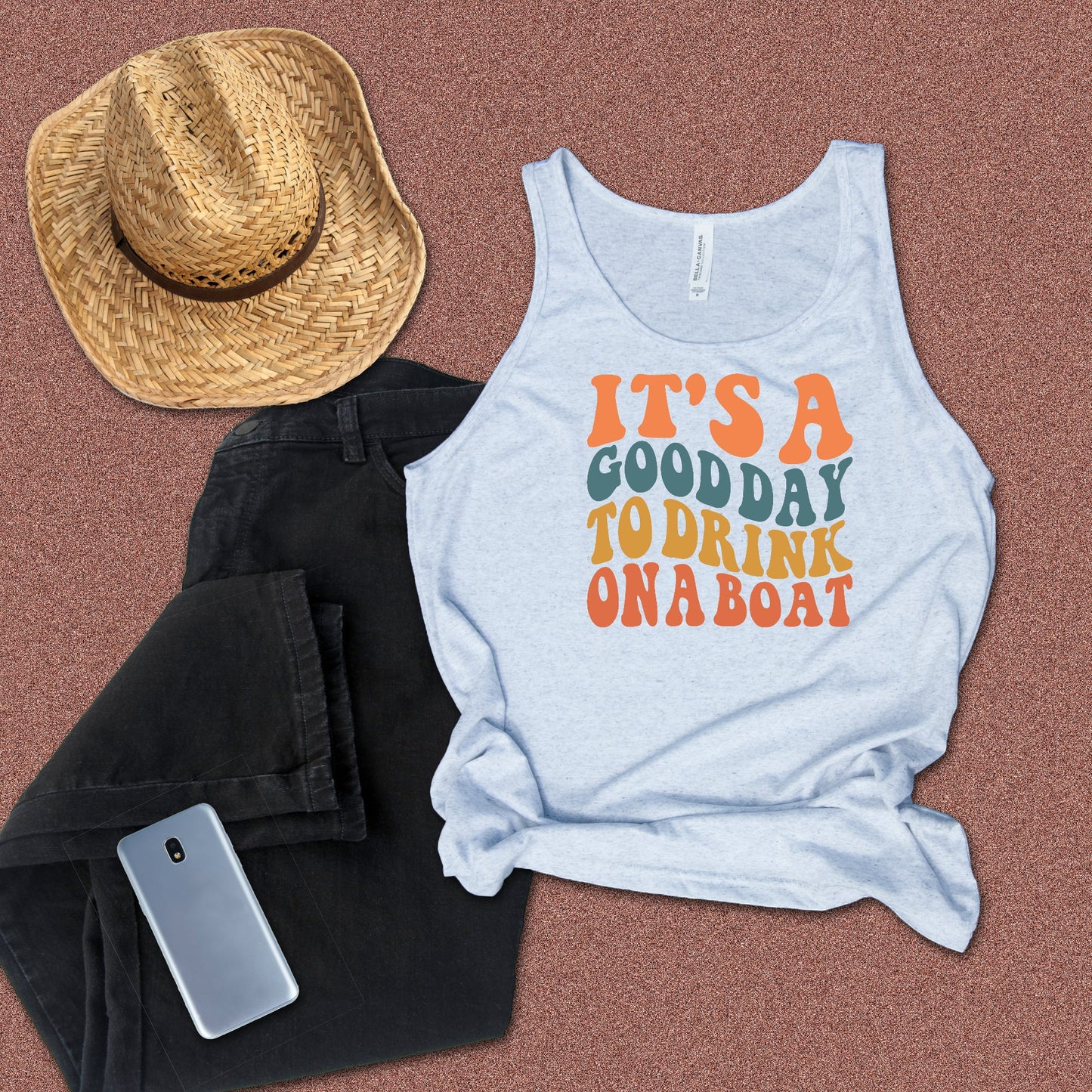 Boating Shirt for Boaters - It's a Good Day to Drink on a Boat - Unisex Tank Top - for Men and Women Tshirt, Boat Lover Gifts and Tanks