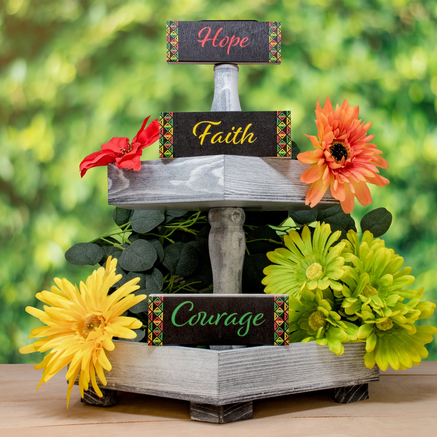 Black History Decor Blocks