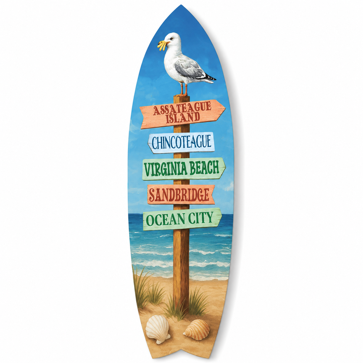 Assateague Island Surfboard