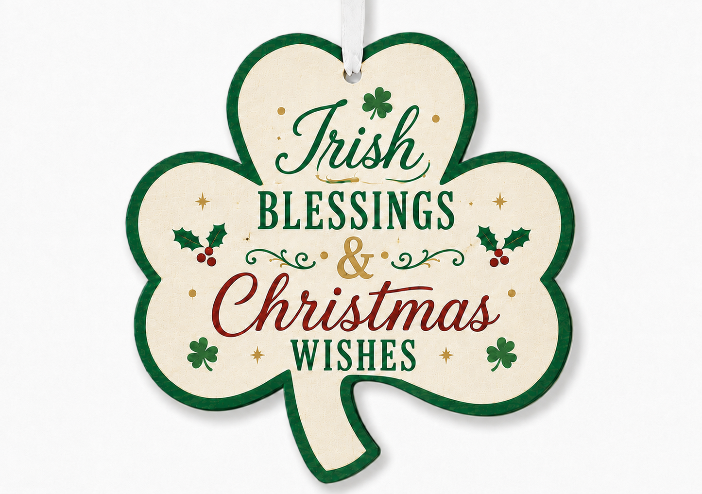 Irish Christmas Ornament Irish Blessings, Christmas Wishes