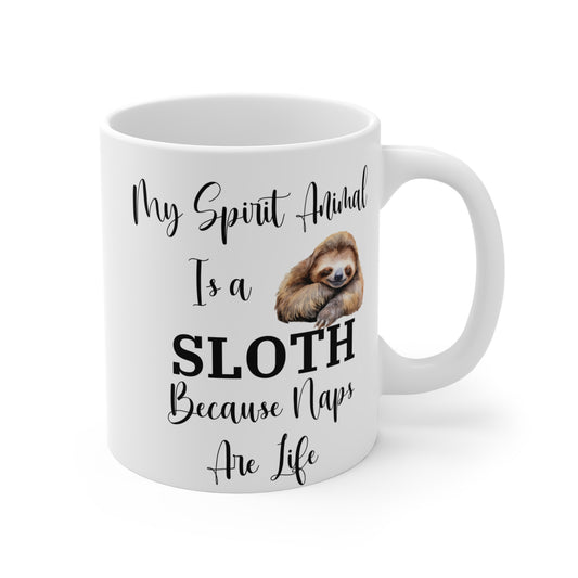 Funny Sloth Lazy Day 11oz Coffee Mug