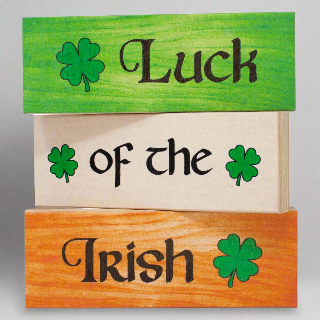 St Patricks Day Decorations Gift, Luck of the Irish Decor Set