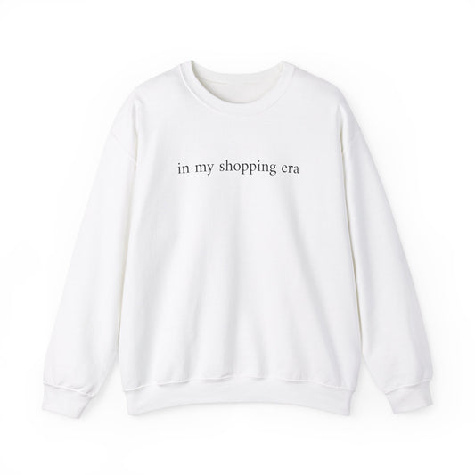 Shopping Shirt, In My Shopping Era Sweatshirt Crewneck, Gift for Shopping Lover, Unisex for Men and Women, Gift for Mom, Friend Birthday