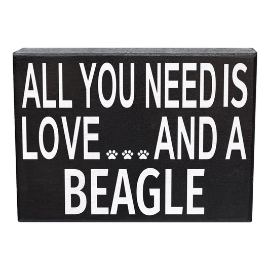 All You Need Is Love And A Beagle Sign