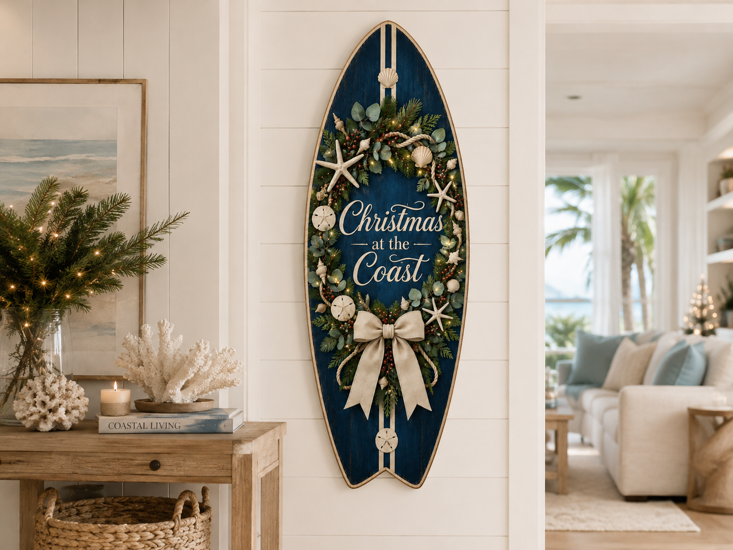 Christmas at the Coast Surfboard, Indoor - Outdoor