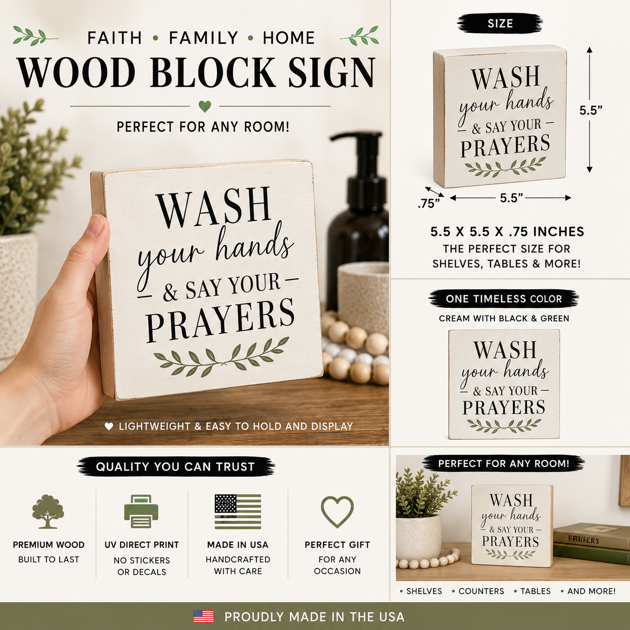 Wash Your Hands and Say Your Prayers
