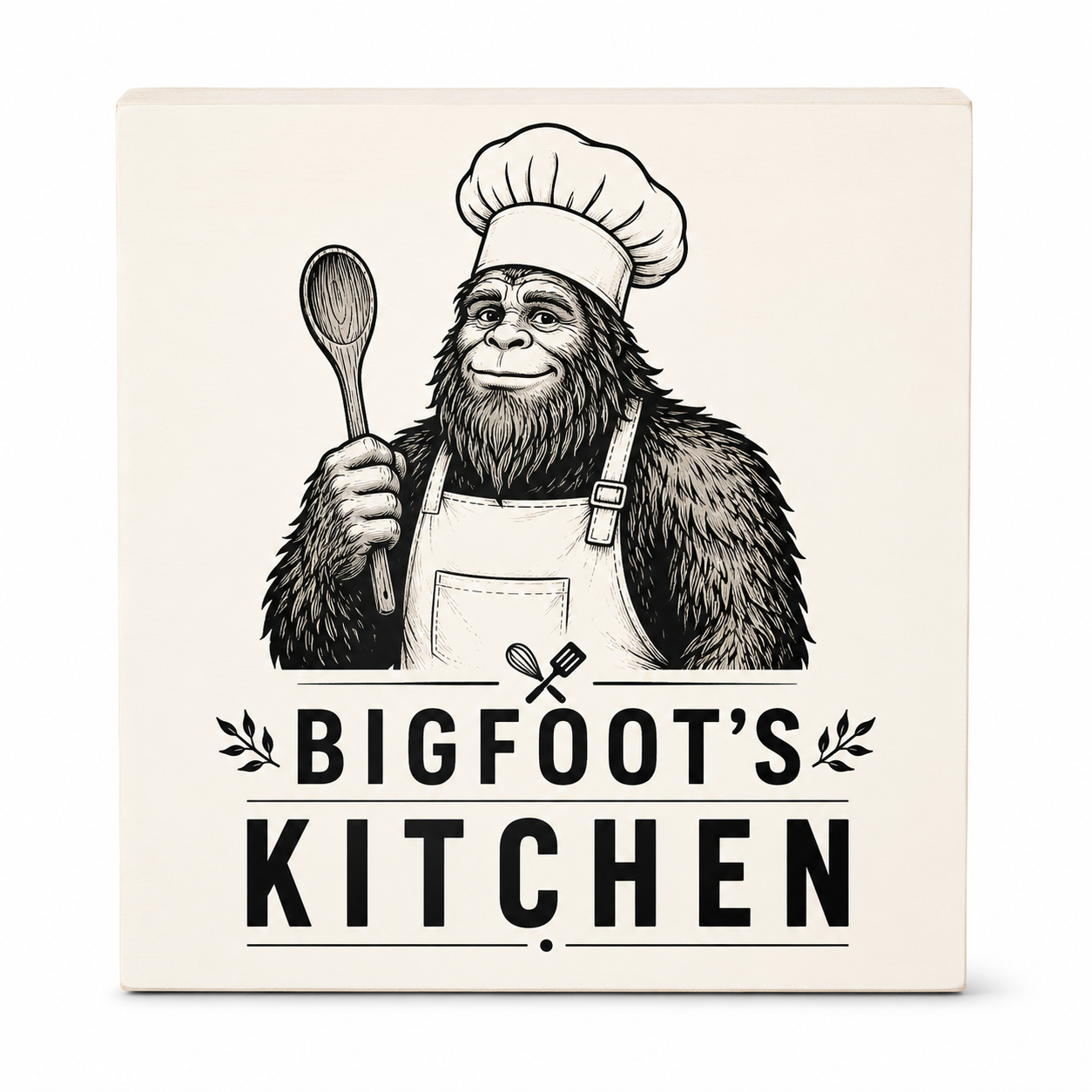 Bigfoot's Kitchen Sign