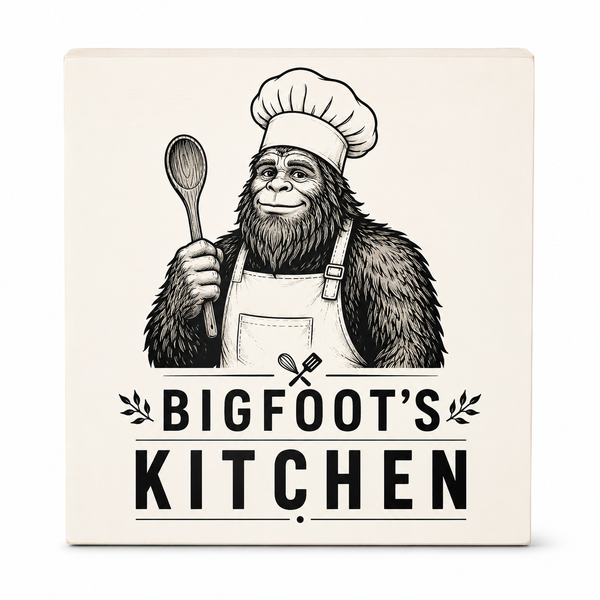Bigfoot's Kitchen Sign