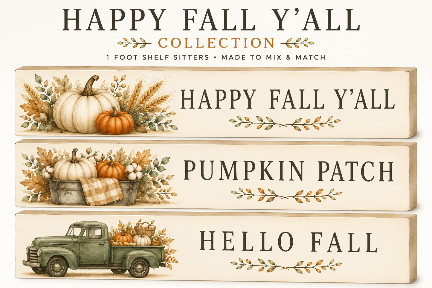 Fall Decor Accent - Pumpkin Patch