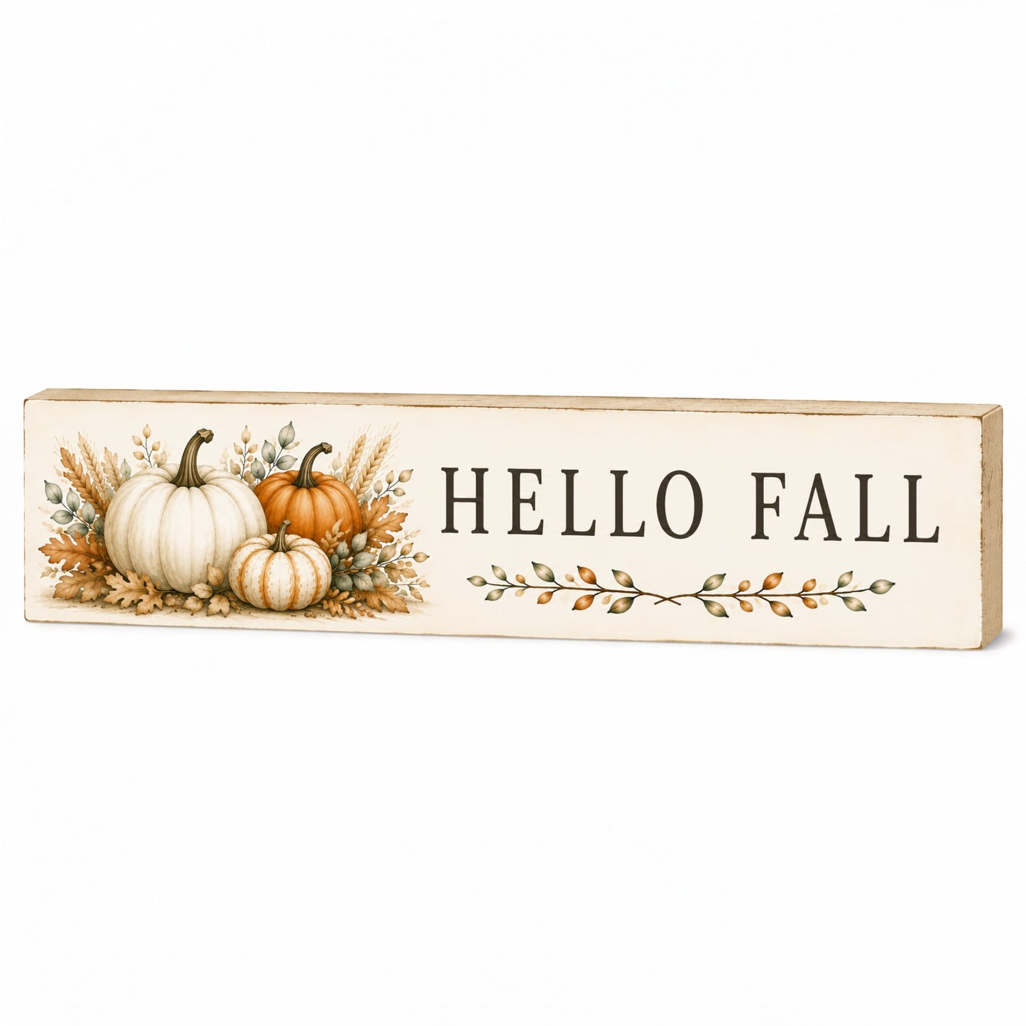 Fall Decor Accent - Hello Fall