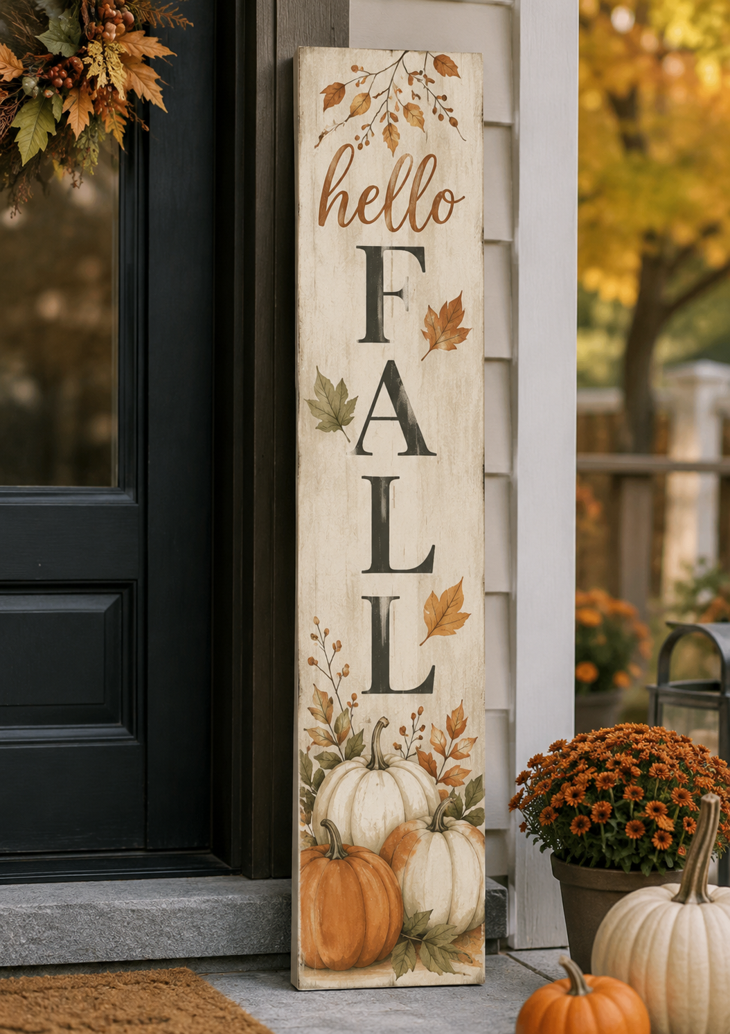 Hello Fall - Porch Board