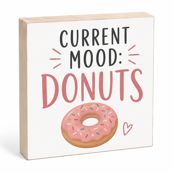 Love and Donuts Sign Gift