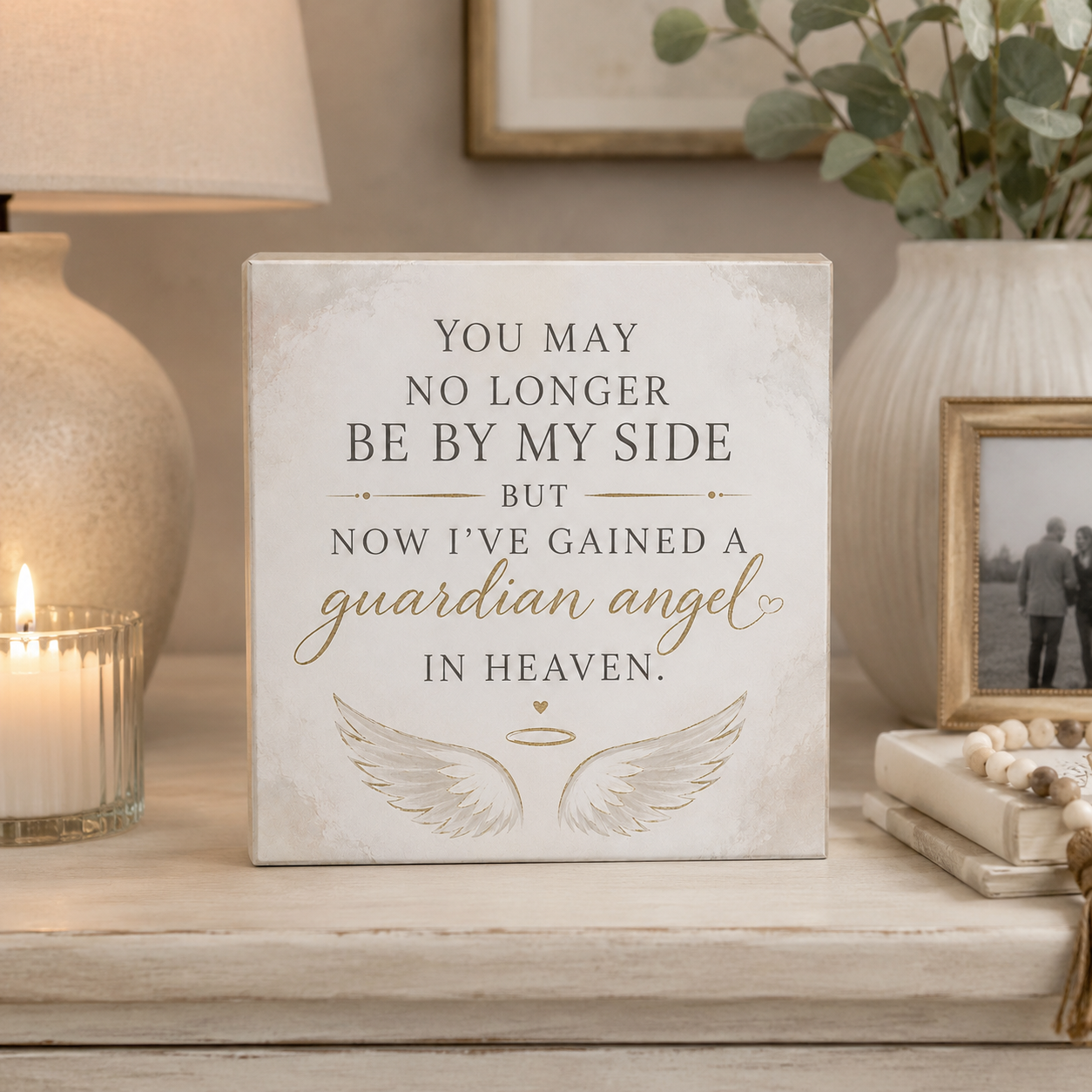 I've Gained a Guardian Angel Sign