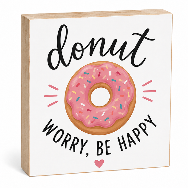 Love and Donuts Sign Gift