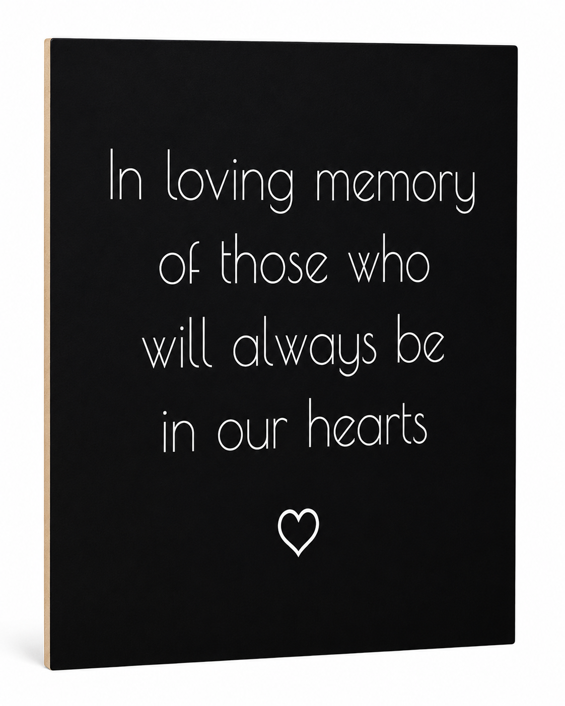 Wedding Memorial Sign, In Loving Memory
