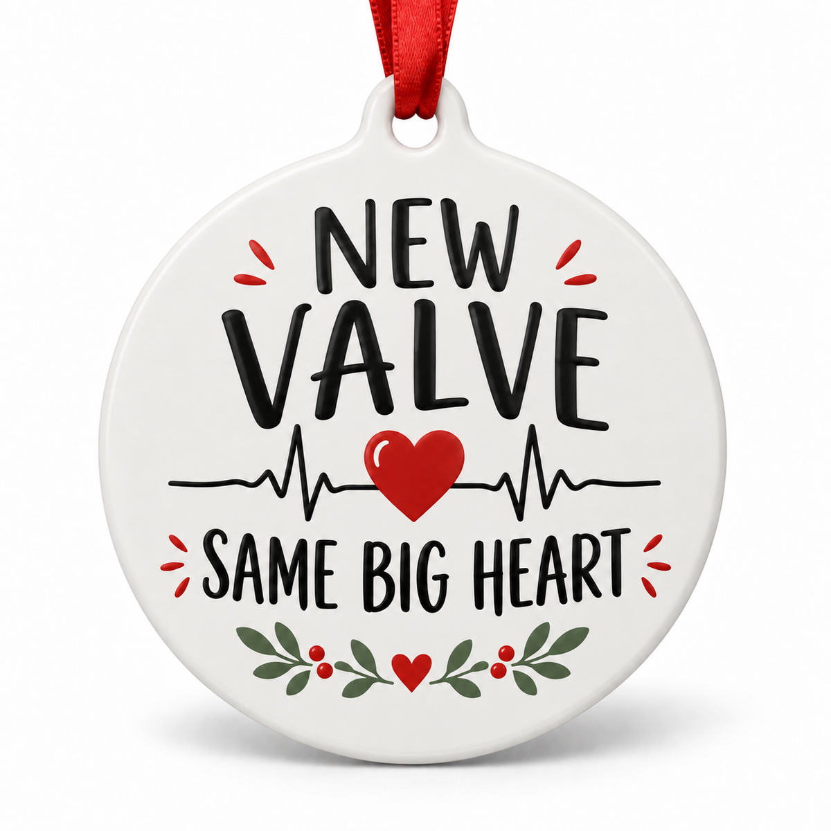 Heart Surgery Survivor Christmas Ornament and Gift
