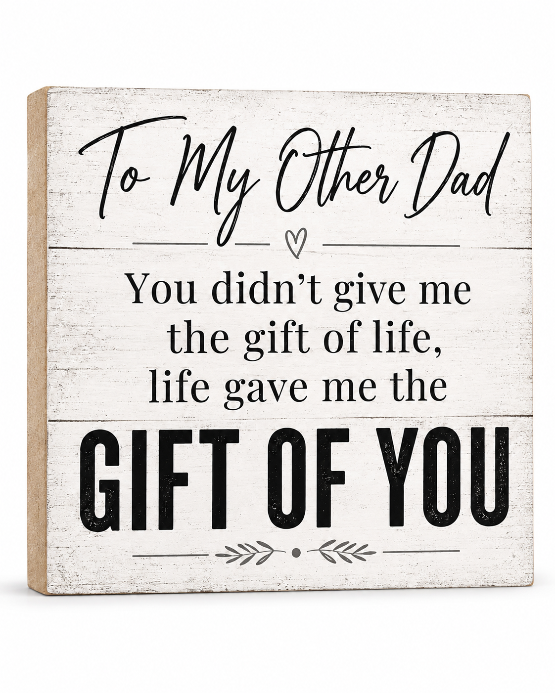 To My Other Dad You Didn't Give Me The Gift Of Life, Stepdad