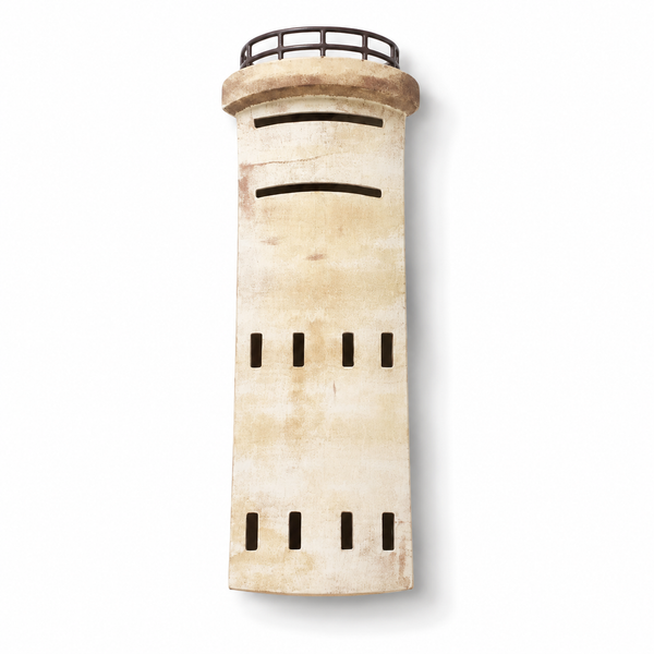 Cape Henlopen Observation Tower Sign: Delaware Coastal Wall Art