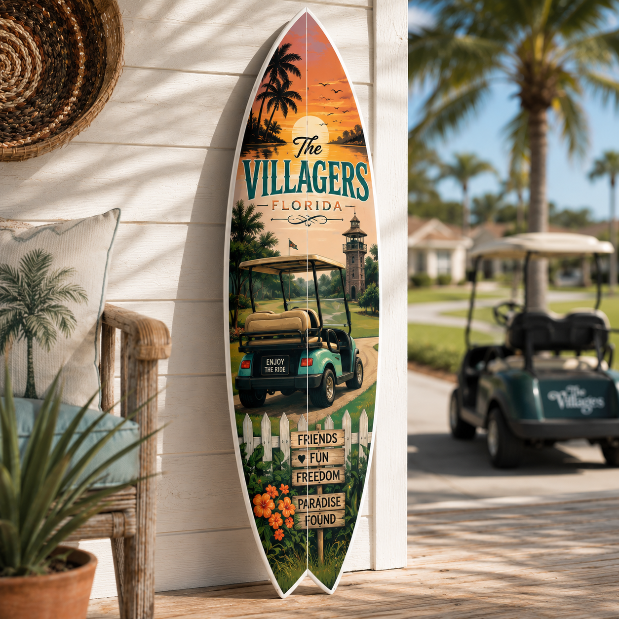 The Villages, Florida Surfboard