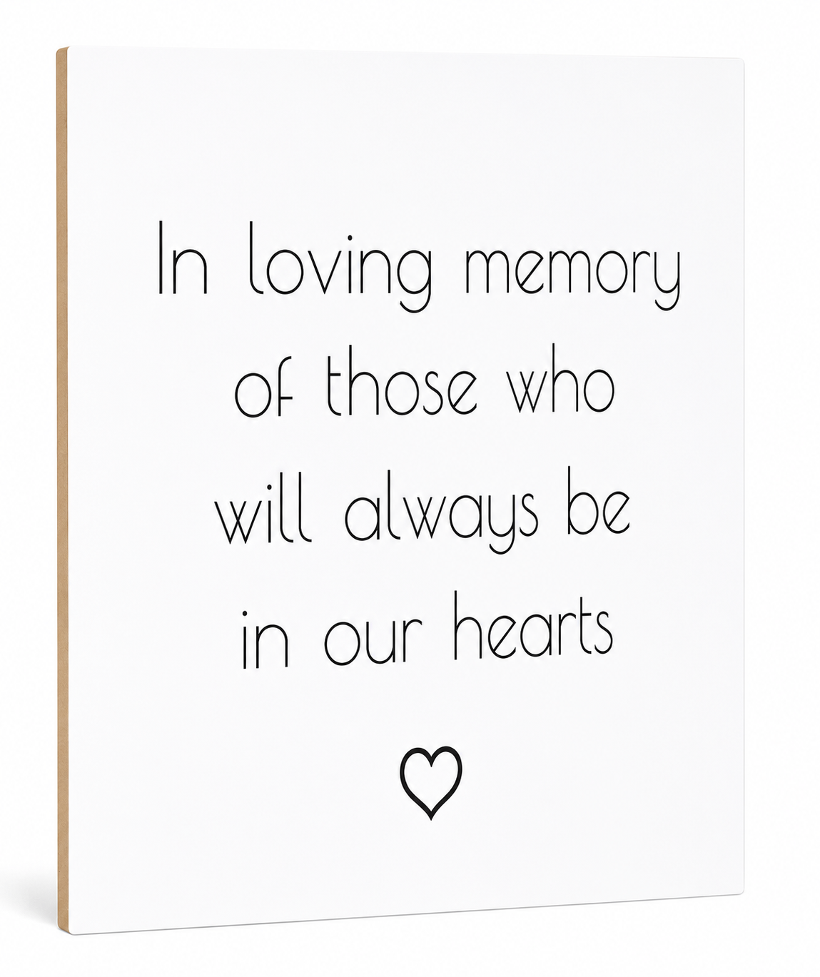 Wedding Memorial Sign, In Loving Memory