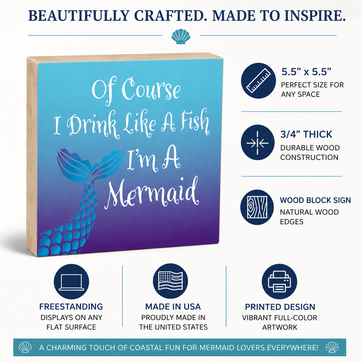 Of Course I Drink Like a Fish, I'm a Mermaid