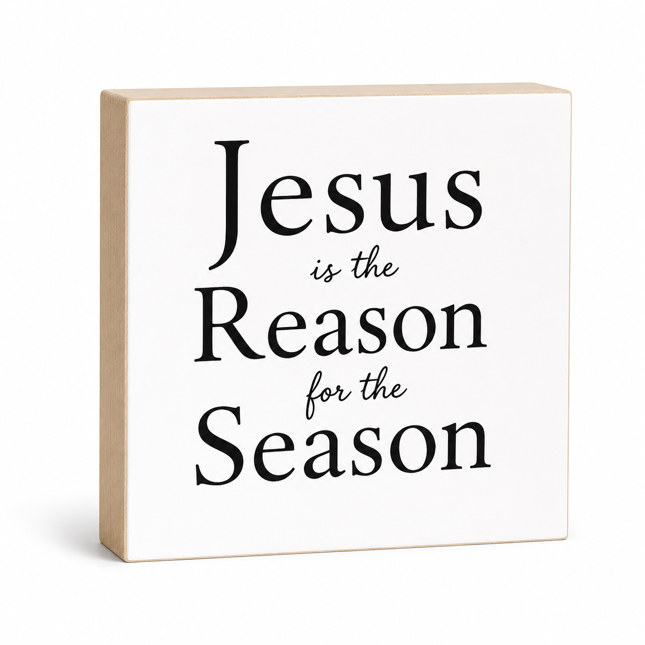 Christmas Block Signs