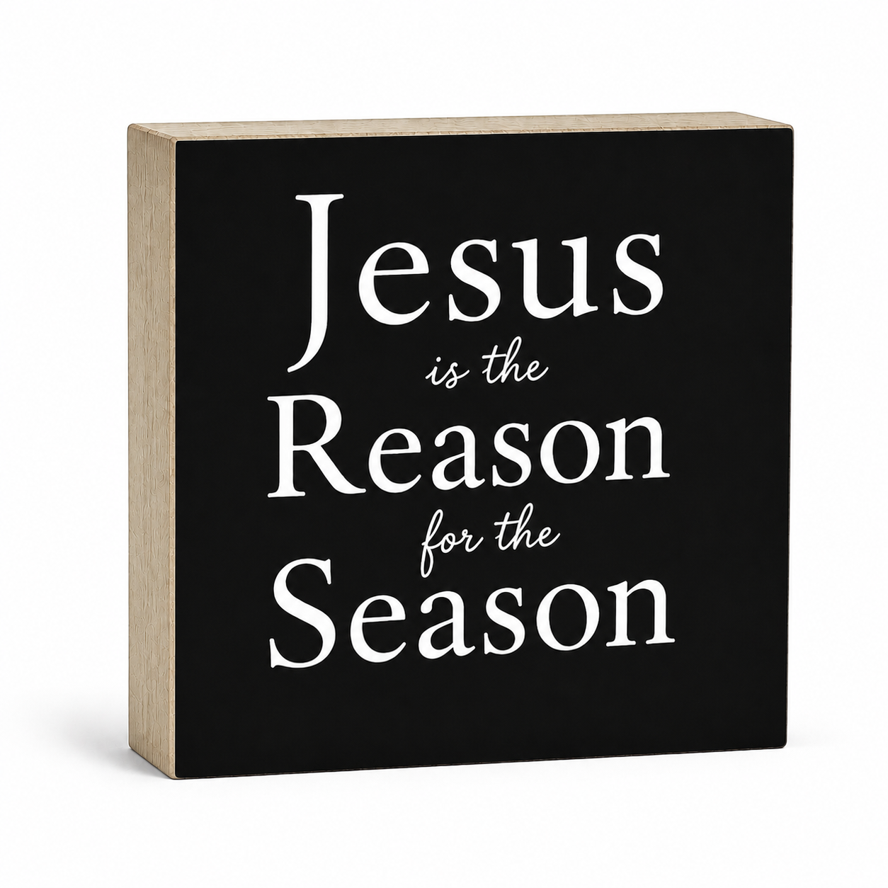 Christmas Block Signs