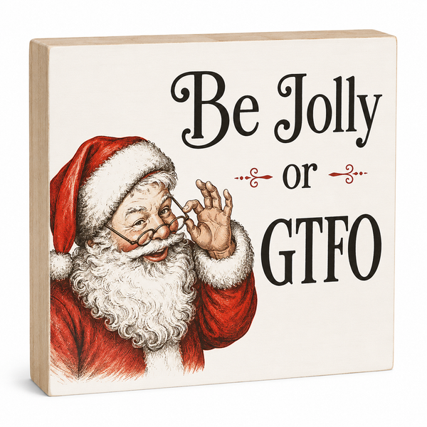 Christmas Block Signs