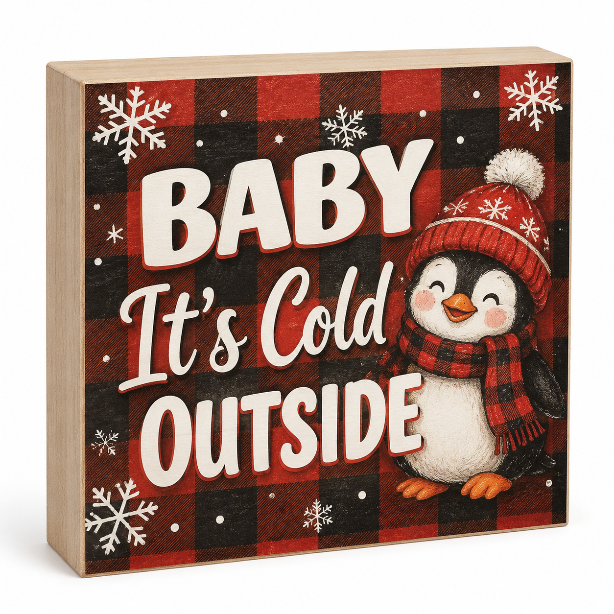Christmas Block Signs