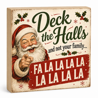 Christmas Block Signs
