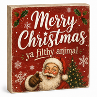 Christmas Block Signs