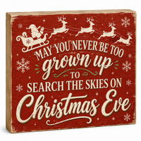 Christmas Block Signs