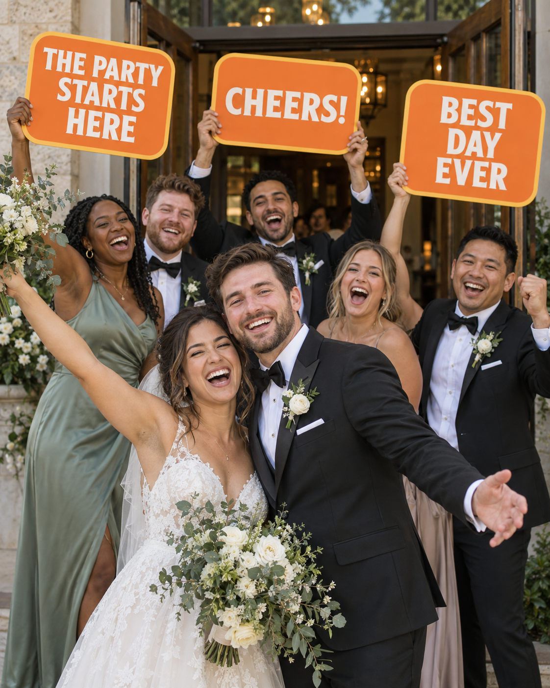Personalized Wedding Entrance Signs: Custom Party Decor