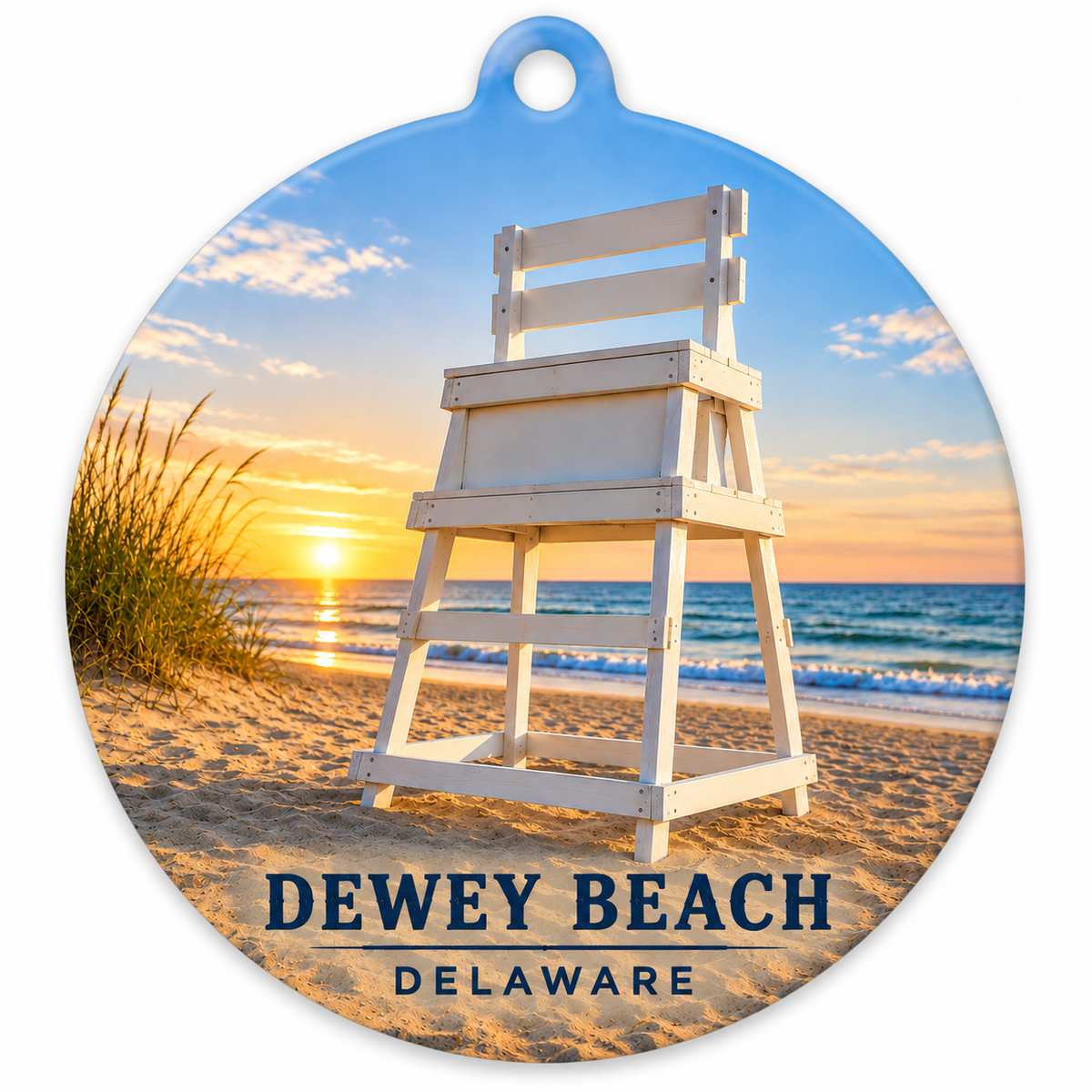 Dewey Beach Delaware Ornaments