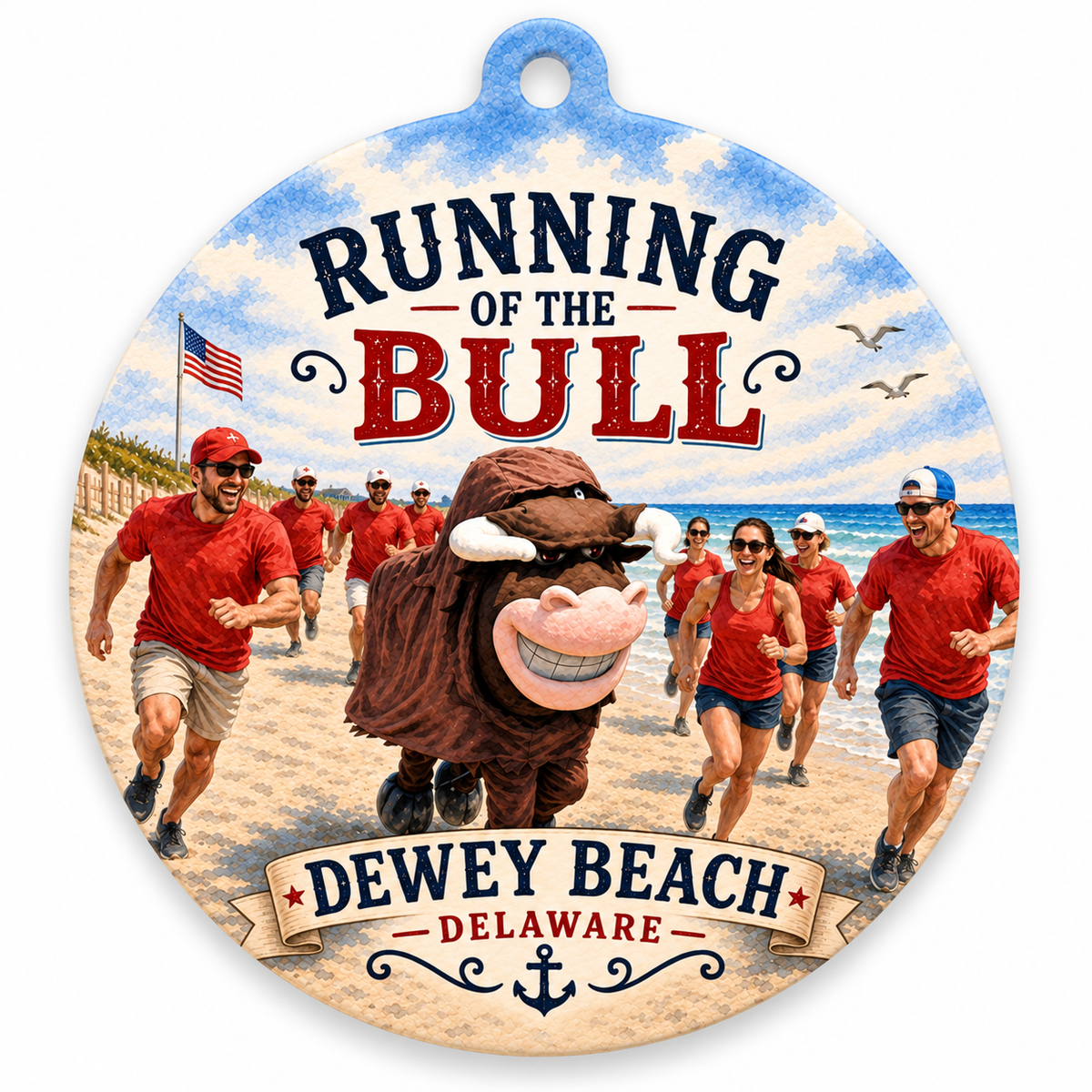 Dewey Beach Delaware Ornaments