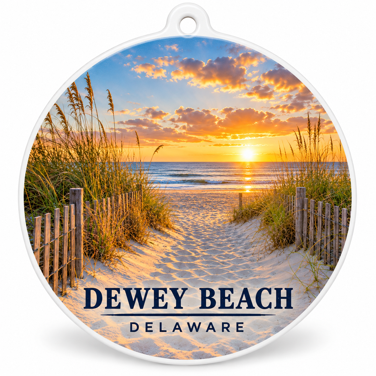 Dewey Beach Delaware Ornaments