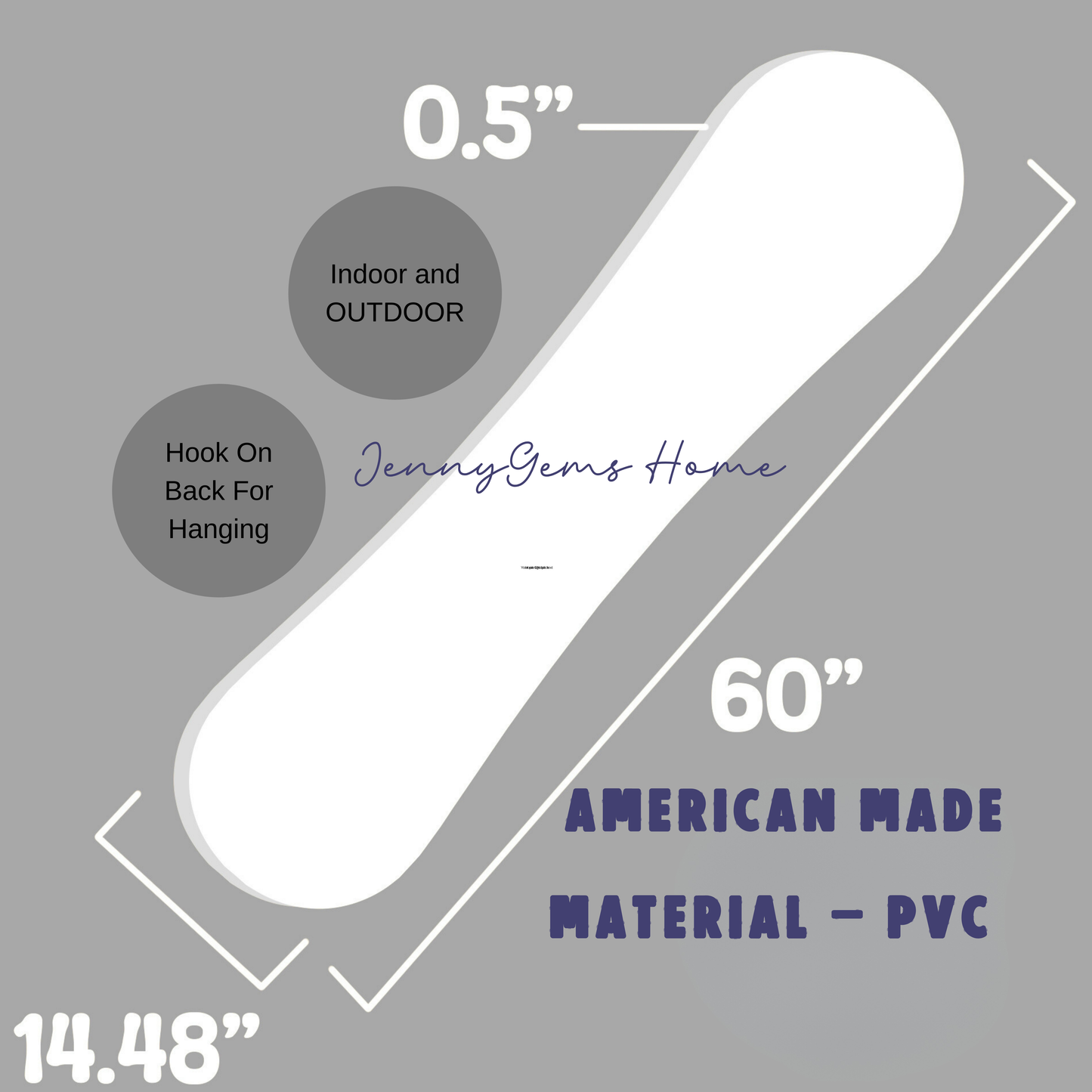 Snowboard Growth Chart – Kids Height Chart Wall Decor