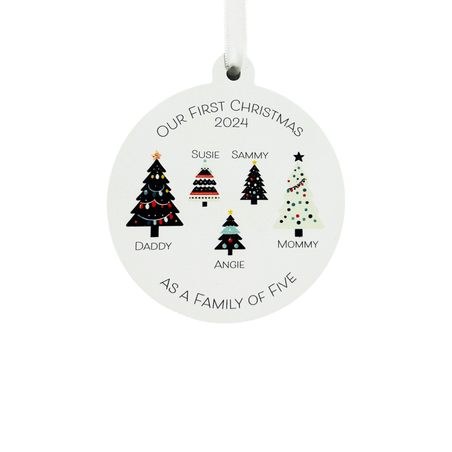New Baby Personalized Family Ornament