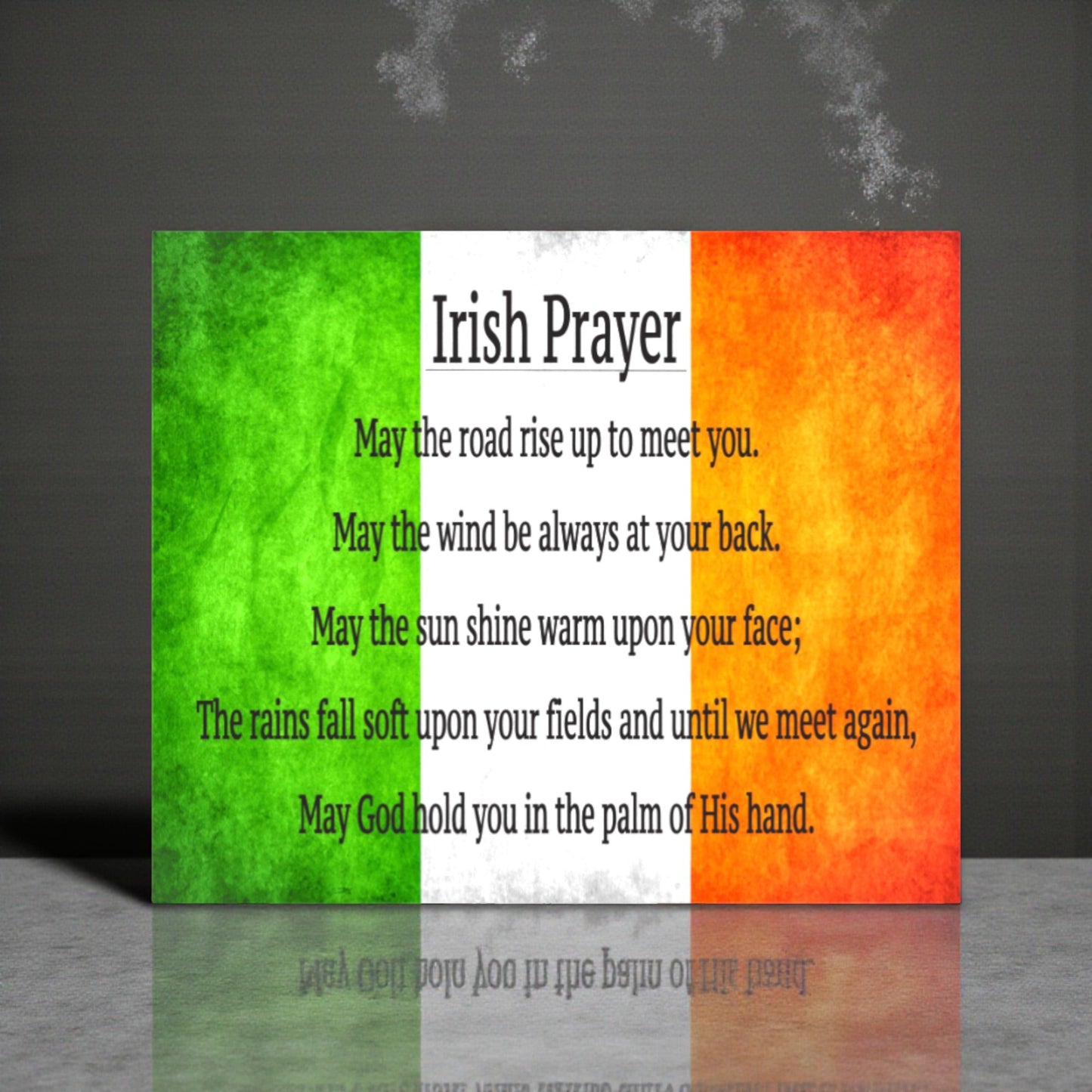 Irish Prayer Wooden Sign, May the Road Rise Up To Meet You