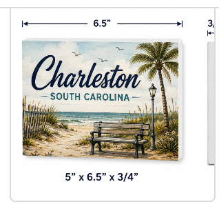 PVC Sign Blocks, Custom Name Drop Personalization