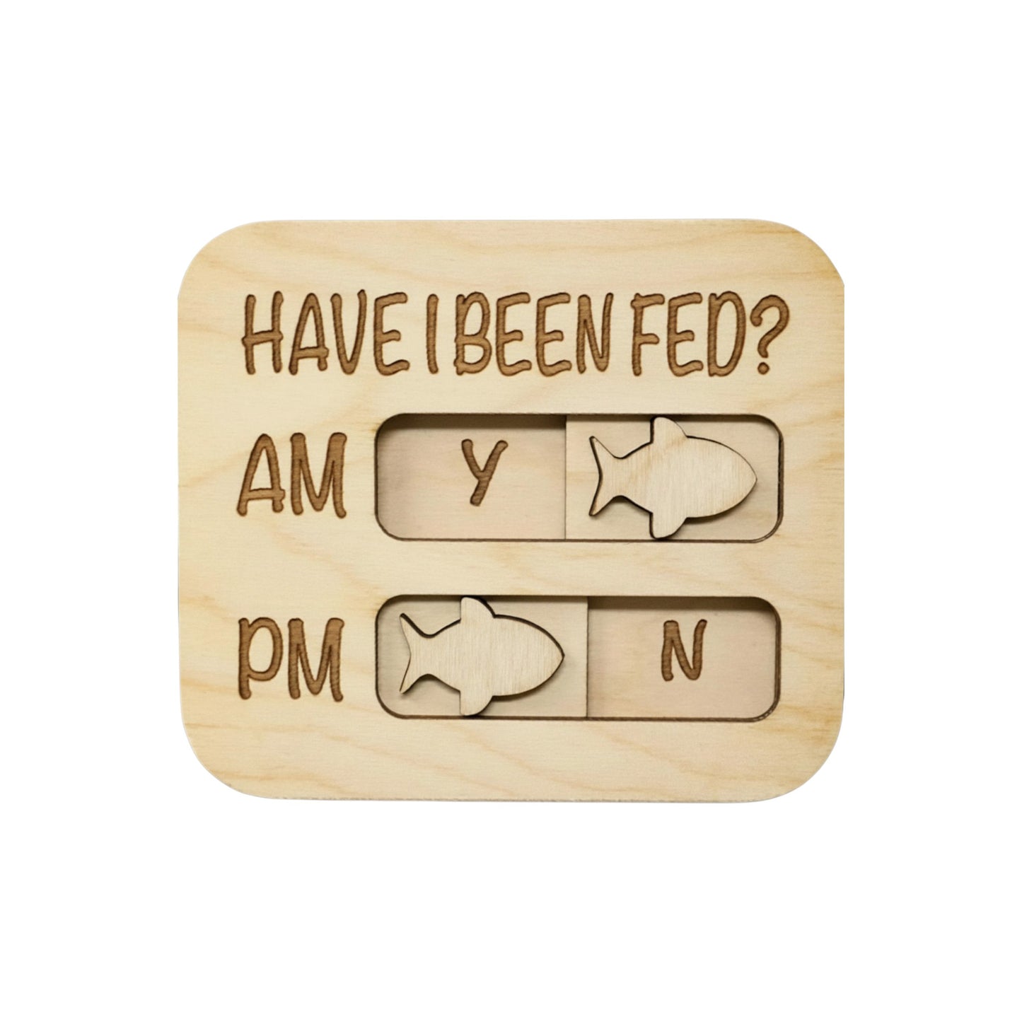 Cat Feeding Reminder Magnet, Have I Been Fed