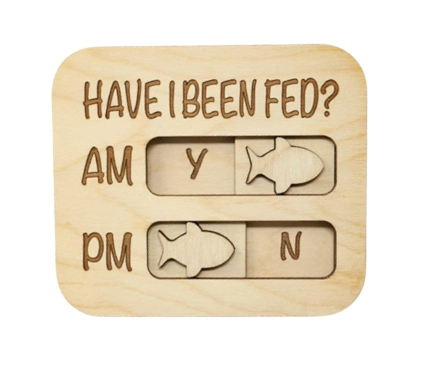 Cat Feeding Reminder Magnet, Have I Been Fed