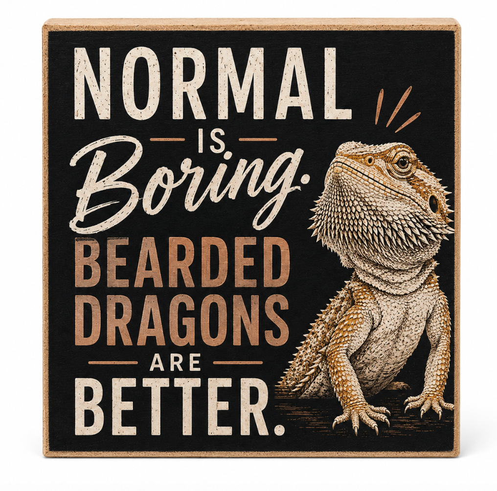 Bearded Dragon Sign and Gift