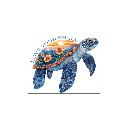 Love Your Shell Turtle Sign and Gift