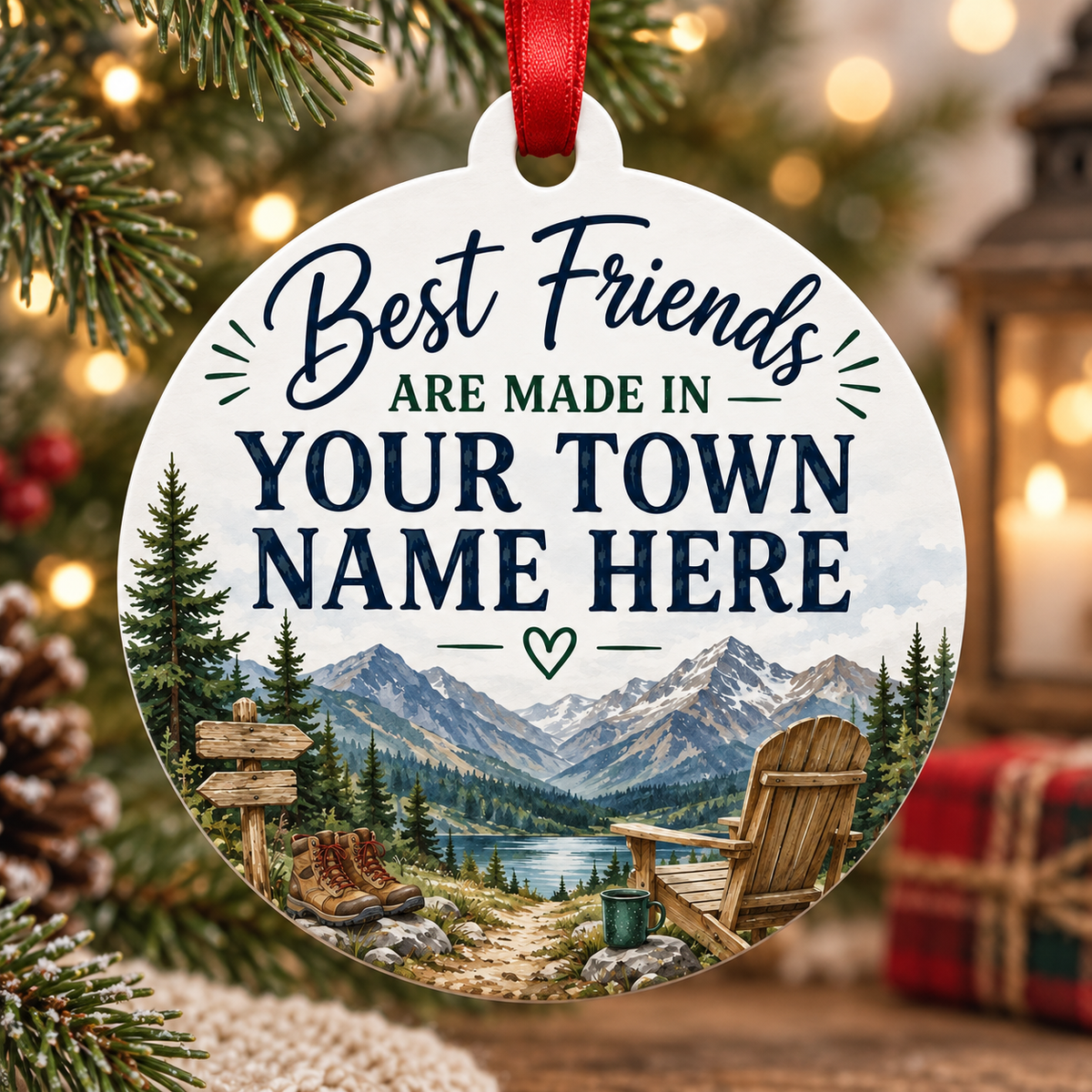 Best Friends are made in Add Your Mountain Town Name