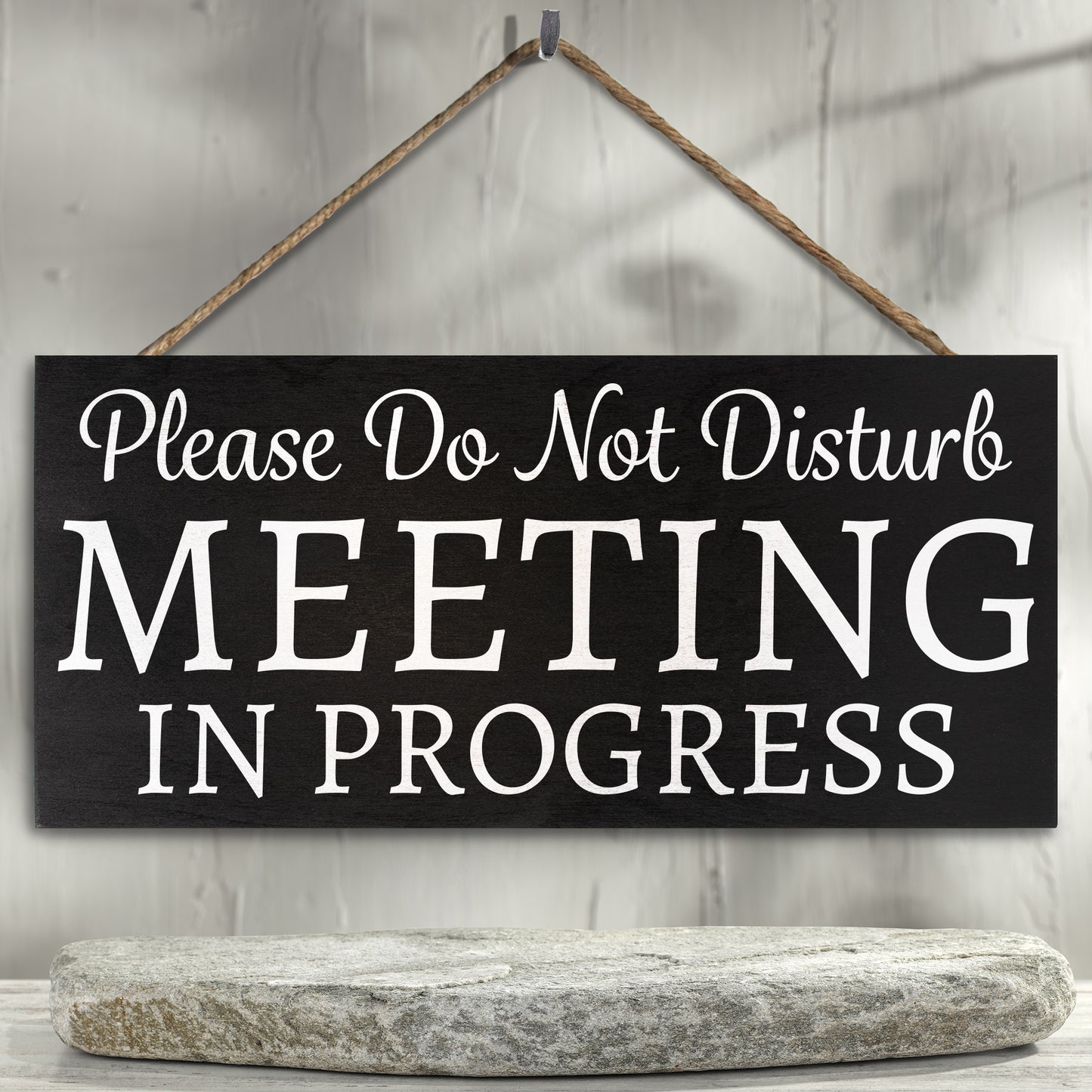Meeting In Progress Office Sign