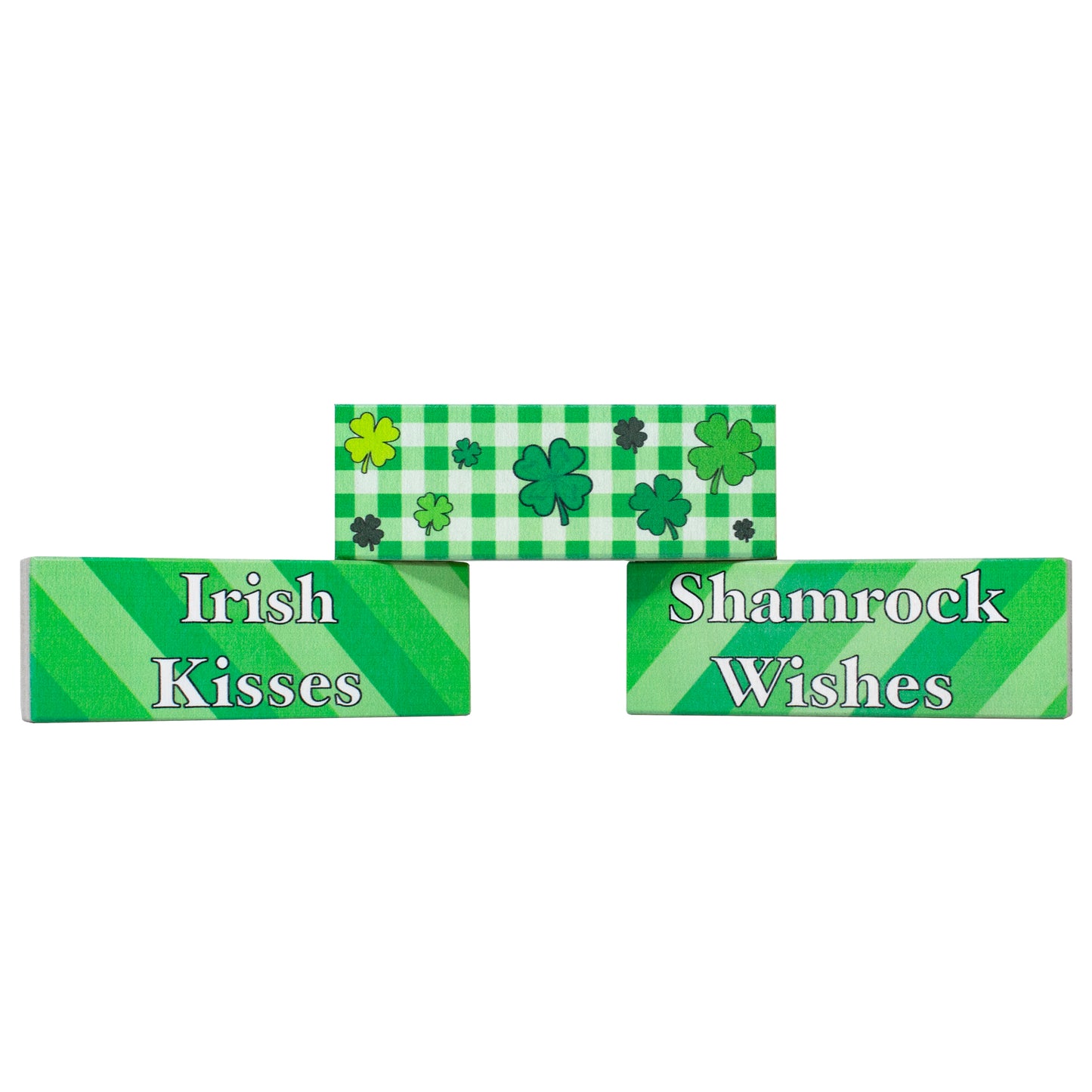 St Patricks Day Decorations, Irish Kisses Shamrock Wishes
